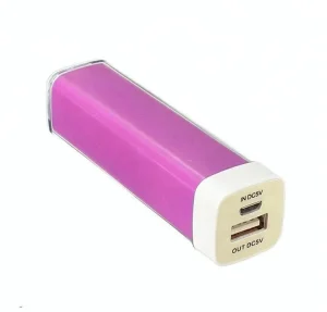 2600 Mah Power Bank 5v Single Usb Smart Gadgets Travel Accessories External Power Bank