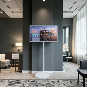 27 Inch 4k Android 14 Smart Display As Digital Poster Display and Shopping Mall Signage for Retail Store Display