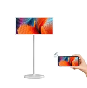 27 Inch Mobile Android Smart Touch Screen WiFi Smart Display Screen Rotatable Suitable for Work and Fitness