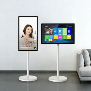 27 Inch Vertical Touch Screen White LCD 4K Home Smart Living Full-house Interactive Intelligent Terminal Entertainment Display