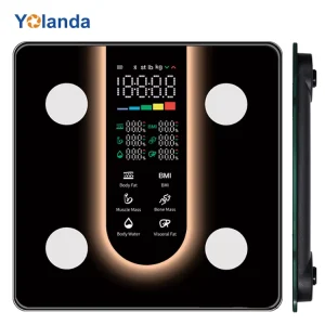 280mm Multifunctional Smart Bathroom Scale Digital BMI Measure App Controlled Body Fat Scale
