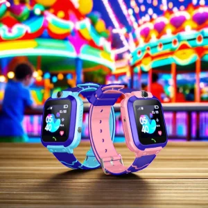2G Network Kids Smart Watch tracker Phone Call Reloj Inteligente Para Ninos Remote Monitor Q12 Kids Smart Watch