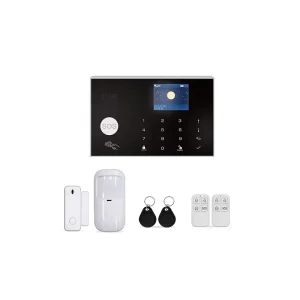 2G Tuya Smart Home Security Alarm System with RFID Card PIR Motion Door Sensor Remote Control WiFi GSM Burglar Alarm Kit