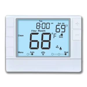 2H 2C Smart Digital 7 day Programmable Thermostat for Home HVAC