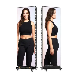 2K HD 80 Inch LED Poster Advertising Screen P1.53 P1.86 P2.5 3840Hz Refresh 4000 1 Contrast Indoor Digital Signage Poster