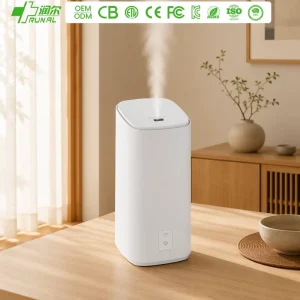 2L Electric Cool Mist Maker Small Water Tank Ultrasonic Air Humidifier With Ce Kc Rohs For Home Use