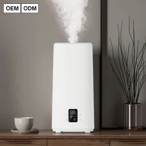 2L Electric Cool Mist Negative Ion Smart Tuya App Plastic Ultrasonic Humidifier with Remote Control WiFi