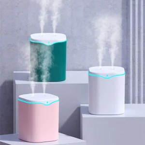 2L Smart Desktop Usb Ultrasonic Air Humidifier Cold Mist Humidifiers Lar Capacity Humidifier Quiet Less Noise Home