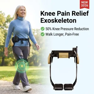 2kg Wearable Electronic Motors Powered AI Self-Adaptive IP54 Waterproof 32Nm Power Walking Adjustable Exoskeleton Robot Health