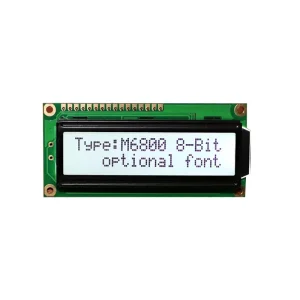 2×16 Character Cob Type STN Gray Yellow green Blue Background LCD Display