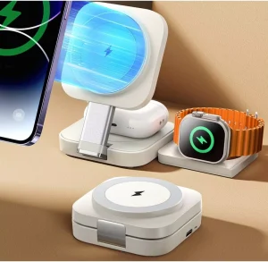3-in-1 15W Wireless Charger Stand