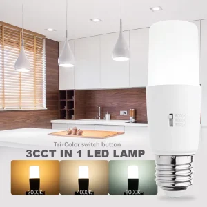 Hot-Selling Smart Dimmable 3-CCT Adjustable Light Switch-Controlled T45 LED SMD Bulb
