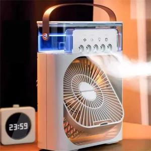 3 In 1 Modern Mini Smart Fan Personal Air Humidifier Cooling General Room Air Conditioner Ductless Industrial Small Cooler