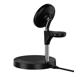 3 In 1 Wireless Phone Charger Magnetic Wireless Charger Stand Wireless Charger For Samsung Iphone for earbuds