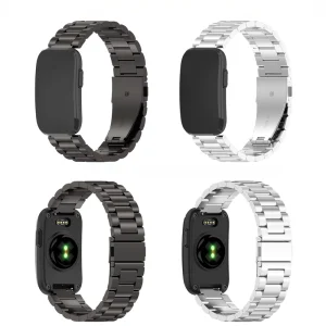 3 Link Stainless Steel Watch Band for CIRQA Smart Band Metal Three Links Replacement Strap