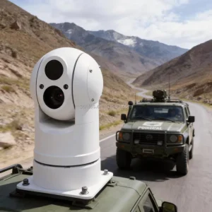 3 Sensor EO IR Thermal PTZ Camera IP67 Vehicle Mounted Long Range Surveillance System