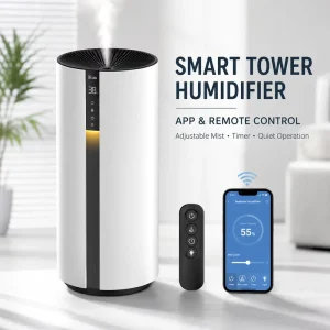 3.5L Smart Home Appliance LED Touch Screen Ultrasonic Air Humidifier Aroma Essential Oil Diffuser for Hotels