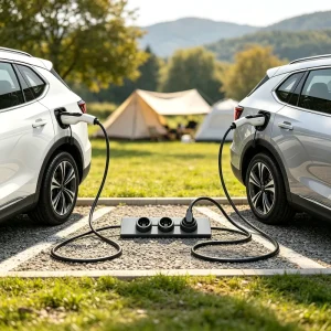 3.5kW Portable EV Charger 16A EVSE 240V Electric Car Charger V2L Adapter Vehicle to Load Type 2 Type 1 GBT OEM