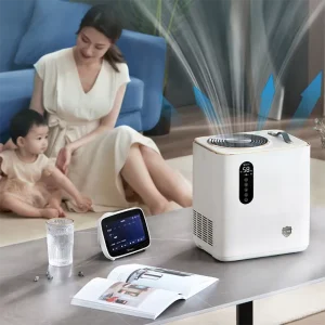 3.8L Desktop Smart Home Appliances Humificadores H2o Evaporative Humidifier With Filter Portable Air Humidifier for Large Room