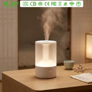 3.8L Warm Mist Top Fill Plastic Big Capacity Electric Ultrasonic Negative Ion Humidifier for Large Rooms