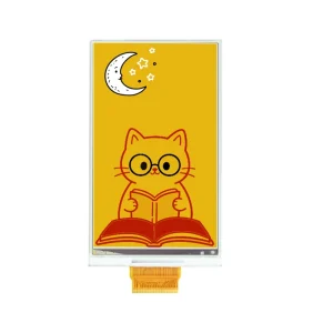 3.97 Inch 480*800 SPI Eink E-Paper SSD2677ZB Driver Full View Angle High Contrast High Reflectivity Badge/Smart Tag