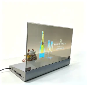 30 Inch Transparent OLED Screen Monitor Digital Signage Stand Animation SDK Support 120Hz 16:9 Desktop Advertising LCD Screen