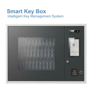 30 Key Slots Smart Key Cabinet RFID Key Control Safe Box Electronic Key Management System Wall Mounted NFC Fingerprint Face
