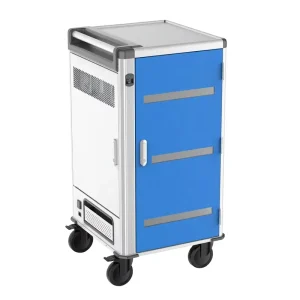 30-slot Smart Charge Cart 36-Device Capacity Charging Cabinet for Laptop Tablet Educational Equipment