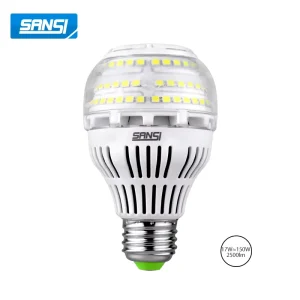 Dimmable 3000 K/5000 K E26/E27 17 W/27 W LED Bulbs and Up to 150 W Smart Hotel Lighting