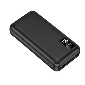 30000mAh Power Bank 22.5W SCP 18W PD Two-Way Fast Charging Triple Output Portable External Battery with LED Digital Display
