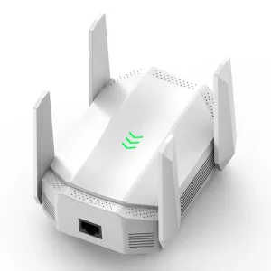 3000Mbps WiFi Repeater Dual Band Wireless Range Extender Signal Booster for Home Office Multiple Rooms Stable Internet Access