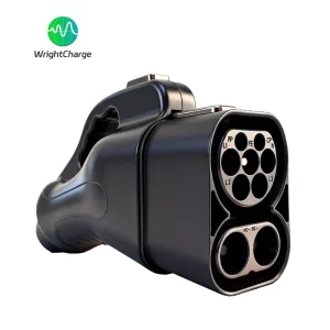 300A 300kW CCS2 Plug with Silver plated Contacts Portable Design New IP55 Rated for High Voltage DC Charging