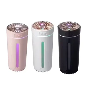 300ml Ultrasonic Air Freshener RGB LED Light Car Home Cool Mist Maker Essential Oil Diffuser for Aromatherapy