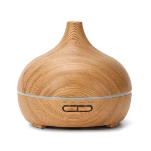 300ml Ultrasonic Wood Aromatherapy Diffuser Grain Scent Air Humidifier Essentials for Household Use