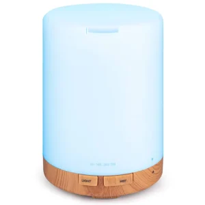 300ml With Night Light Essential Oil Air Fragrance Perfume Scent Humidifier Aroma Diffuser