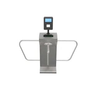 304 Stainless Steel IP66 Smart Security Gate System with Fingerprint/QR/IC/Face/RFID/ESD Access Control and Anti-Tailgating