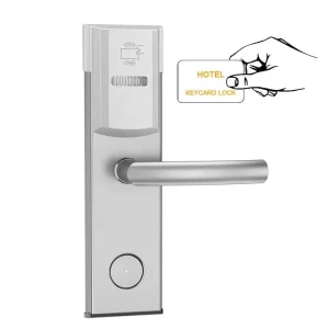 304 Stainless Steel Security Hotel Lock Electric RFID Smart Card Door Lock for University Hostel Dormitory