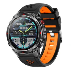 30M Waterproof Outdoor GPS Smart Watch 5-10 Days Battery Life IPS Display Sleep Tracker Compass Answer Call Magnetic