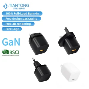 30W 33W GaN PD USB C USB a Wall Charger Fast Charging Compact Foldable Smart Dynamic Power for iPhone 17 Samsung Tablet PPS