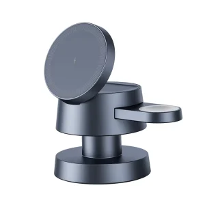 New Multifunctional 3-in-1 Wireless Charging Station with Night Light for Phone, Earbuds, and Watch