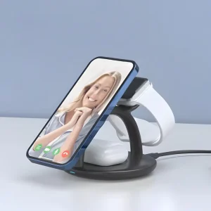 Trending Product New Magnetic Wireless 3-in-1 Phone Charger 15W