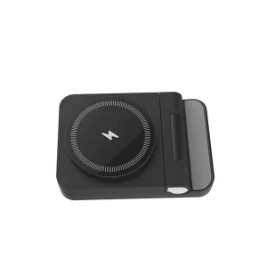 Wholesale 3-in-1 Extendable Foldable Portable ABS Magnetic Wireless Charger, 10W Output
