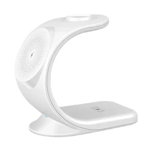 3-in-1 Magnetic Wireless Charger for iPhone 15 Pro Max, 15W Fast Wireless Charging Desktop Stand