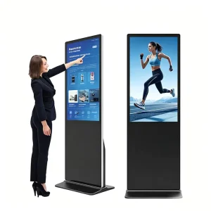 32 43 49 55 Inch Digital Signage Monitor for Android Wifi Display Advertising Kiosk With Smart Control System