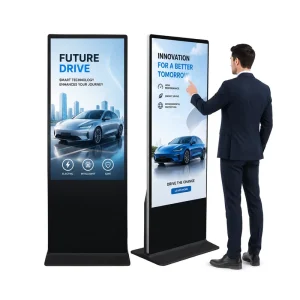 32 43 50 55 65 75 85 Inch Touch Screen Kiosk Interactive Floor Standing Digital Signage Android LCD Advertising Display
