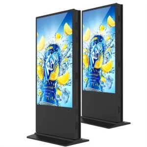 32 43 55 65 Inch Lcd Advertising Screen Smart Touch Panel Indoor Double Sided Digital Signage Kiosk