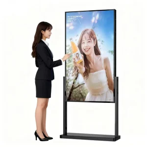 32″43″55″High Brightness Window Facing Digital Signage Sunlight Readable Retail Advertising Display LCD Kiosk