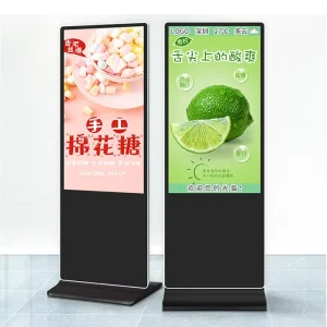 32/49/55/65″ Inch LCD Floor Standing Touch Screen Kiosk with WiFi for Elevator and Indoor Digital Signage Advertising
