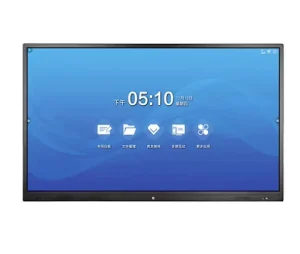 32”-98” Commercial Interactive Whiteboard Touch Screen All in One Panel 1920×1080 Resolution 20 Touch Points for Self Service
