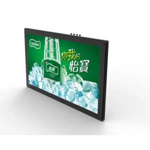 32 Inch 4K LCD Smart Touch Screen Digital Signage 8mm Pixel Pitch Outdoor Indoor Use for Elevator Retail Store Shopping Mall